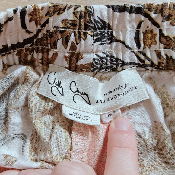 Anthropologie Callie Conway Rabbit Pajama Set XXS Top & XS P Bottoms - Picture 6 of 9